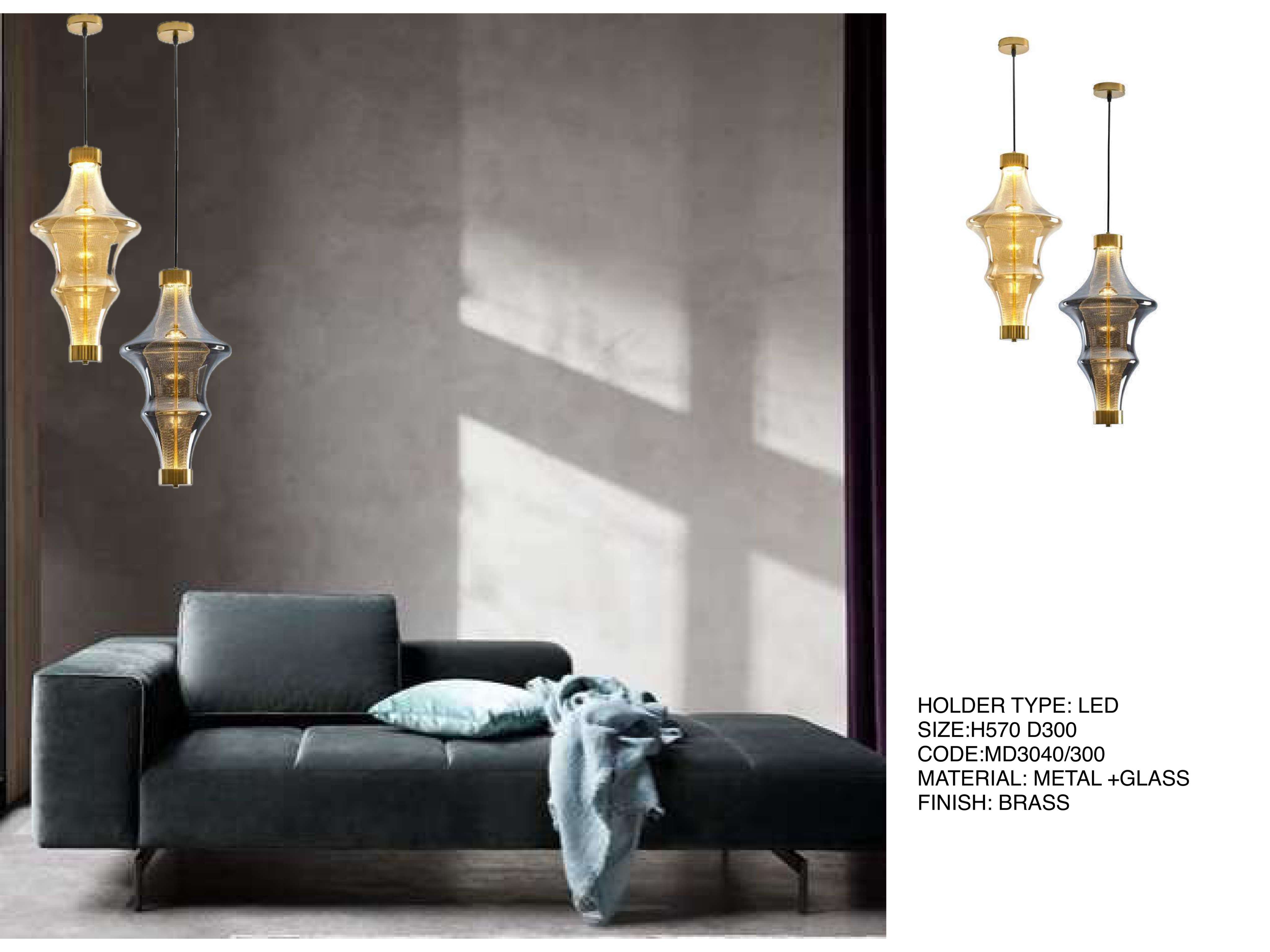 Beyond Lights - Brass Pendant Light- LCHL